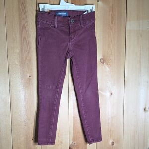 Old Navy Maroon Rockstar Jeggings